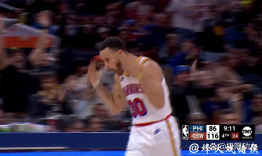 库里三分8中8轰30+10 勇士大胜76人回西部第九 库里三分8中8轰30+10 勇士大胜76人回西部第九